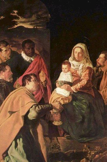 Поклонение волхвов или Эпитафия 1619 год Холст Масло 203х125 см Диего Веласкес Музей Прадо Мадрид Испания