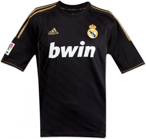 Новая форма Реал Мадрид  на сезон 2011-2012 темная футболка Real Madrid negro