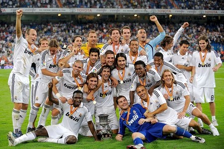 Реал Мадрид обладатель Супер Кубка Испании 2008 Real Madrid Supercopa 2008