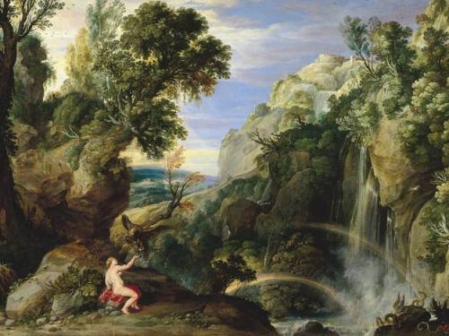 Пауль Бриль и Питер Рубенс "Пейзаж с Психеей и Юпитером" Пауль Бриль и Питер Рубенс "Пейзаж с Психеей и Юпитером"