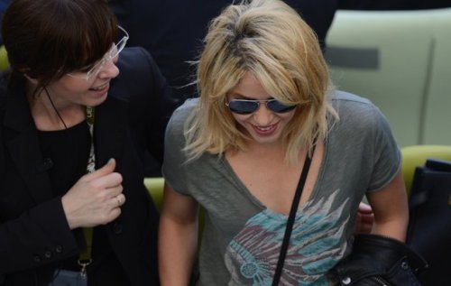 Шакира пришла поболеть за Испанию и за Пике