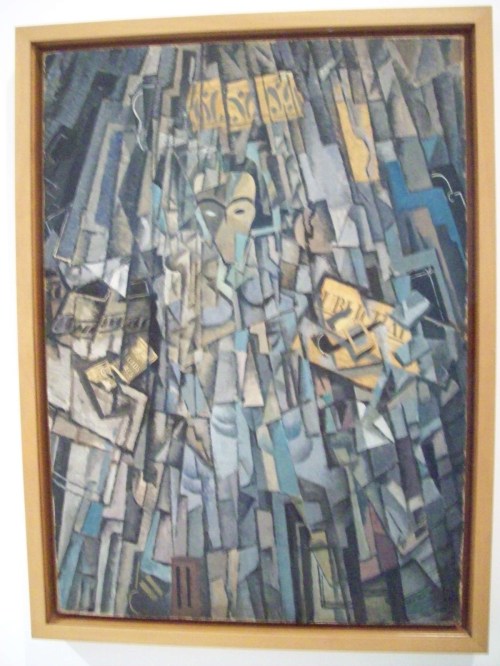 Автопортрет Кубиста Autorretrato cubista 1923 год Сальвадор Дали Музей Королевы Софии Мадрид