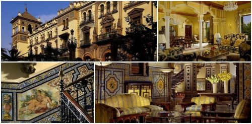 Отель  5*  звезд Альфонсо XIII в Севилье  Hotel Alfonso XIII Sevilla 5*