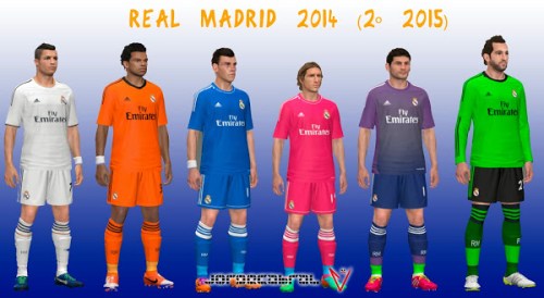 Полный, основной состав футбольного клуба Реал Мадрид Real Madrid сезон 2014-2015 . Фото и номера футболистов.