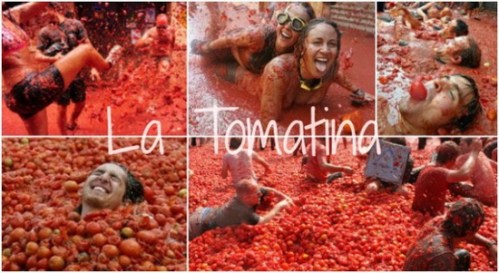 Ежегодный Праздник (фестиваль) Ла Томатина La Tomatina (праздник помидоров) в городе Буньоль Buñol , в этом  2015 году начнется 26 августа
