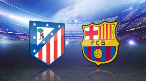 ФК Барселона FC Barcelona - Атлетико Мадрид Atlético de Madrid Лига ББВА Liga BBVA сезон 2015-2016.