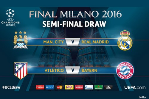 Купить билеты на футбол . Полуфинал,1/2 финала Лиги Чемпионов Champions League 2015-2016 . Реал Мадрид - Манчестер Сити 4 мая 2016 года.