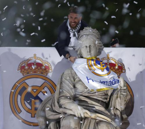 Празднование победы Реал Мадрид в финале Лиги Чемпионов 2015-2016 над Атлетико Мадрид 1-1(5-3) Видео