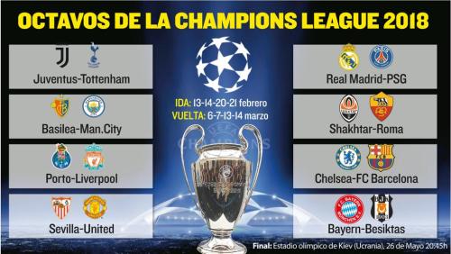 Купить билеты на футбол 1/8 финала Лига Чемпионов Реал Мадрид - ПСЖ , 14 февраля и 6 марта 2018 года.