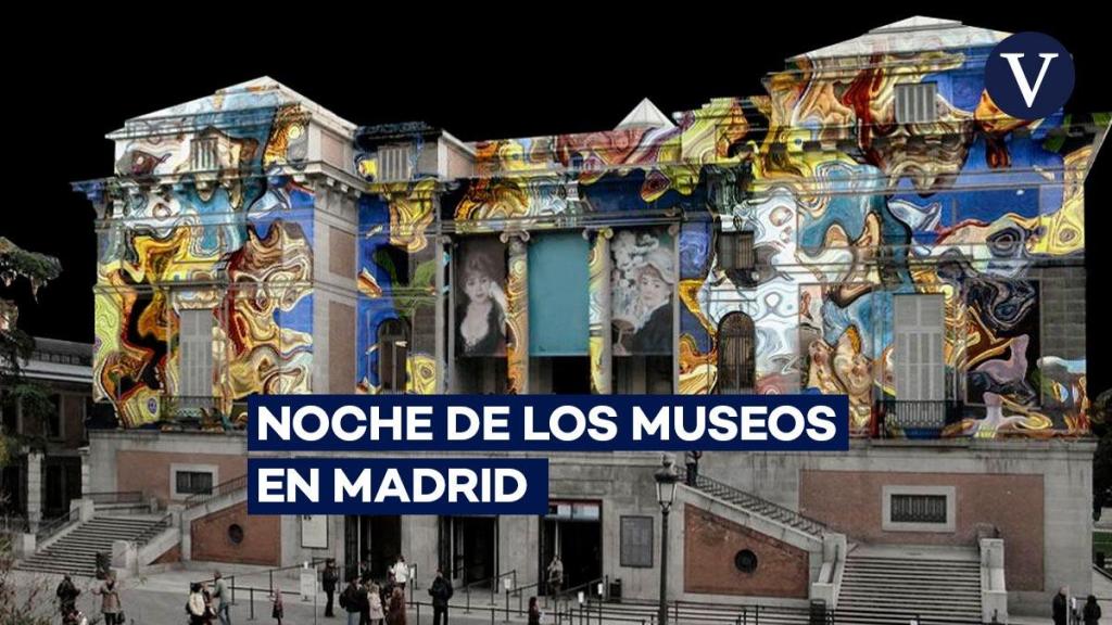 Посещение Музея Прадо Museo del Prado ночью , бесплатный вход, каждую первую субботу месяца.