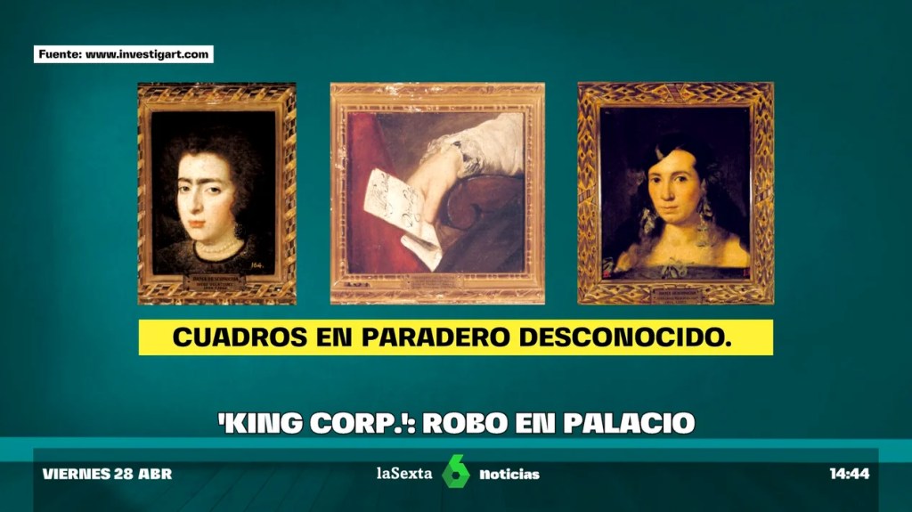 Кражи в Музеях Испании, воровство в Музее Прадо.