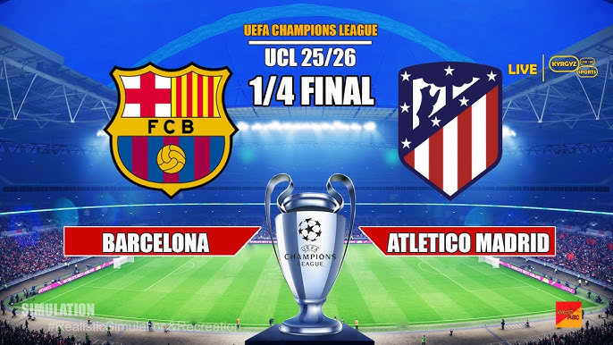 Купить билеты на футбол 1/4 финала Лига Чемпионов Атлетико  Мадрид —  ФК Барселона  , 14  апреля 2026 года в Мадриде.
